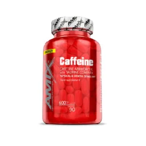 Cafeine 200 mg avec Taurine 90 caps (AMIX)