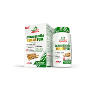 Ashwagandha ProVegan KSM-66 Pure 60 Vcaps - Greenday® (AMIX)